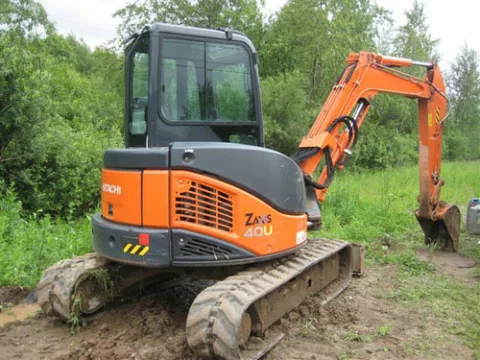 Аренда Мини-экскаватора Hitachi ZX40U