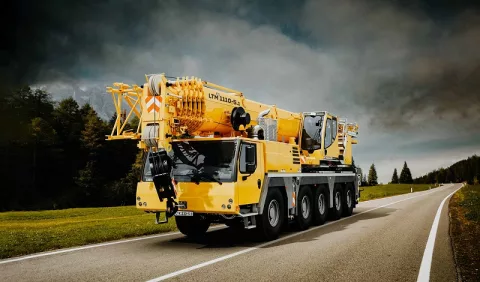 Автокран Liebherr LTM 1110-5.1 110 т