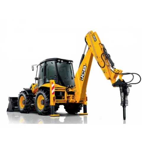 Экскаватор-погрузчик JCB 4CX с гидромолотом