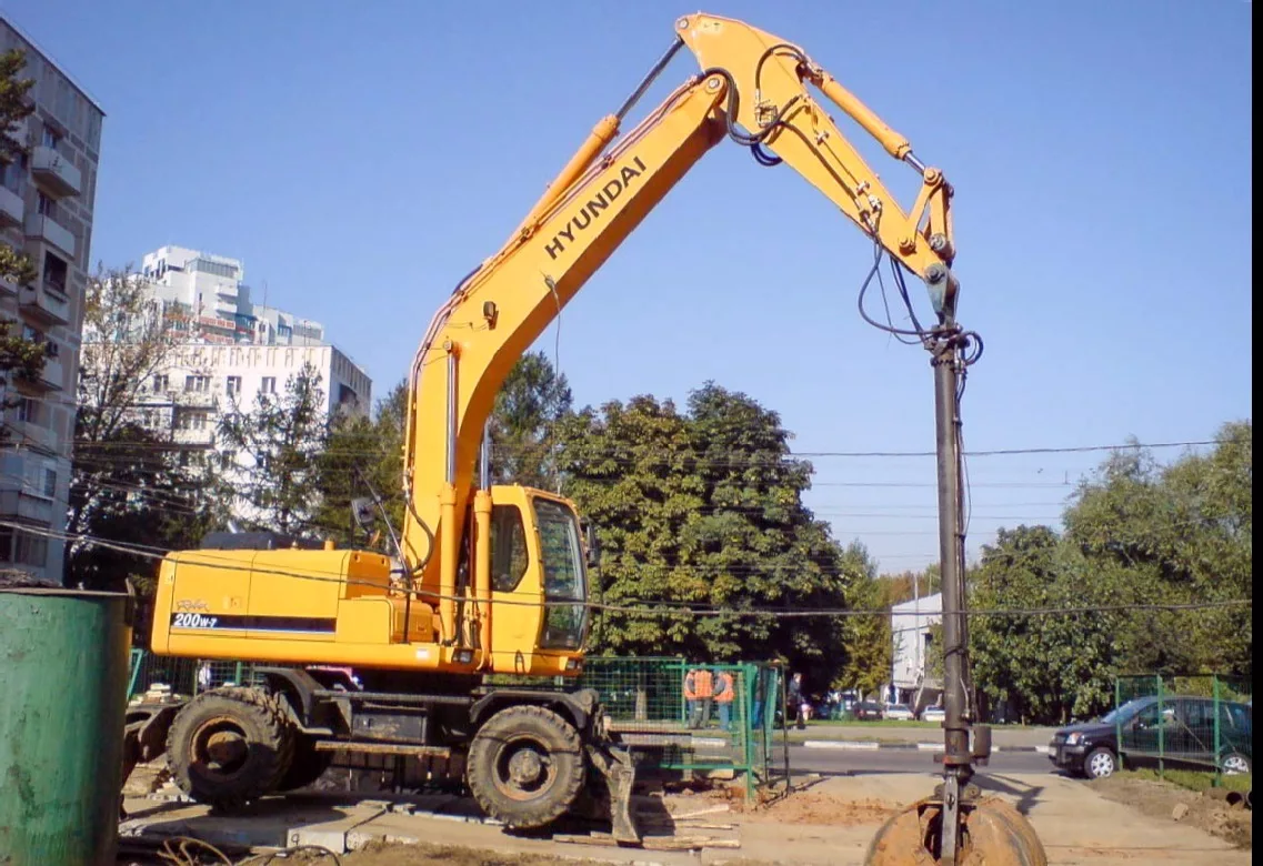Экскаватор с грейфером Hyundai RW-7