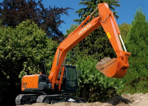 Гусеничный экскаватор Hitachi ZX180LCN-5G