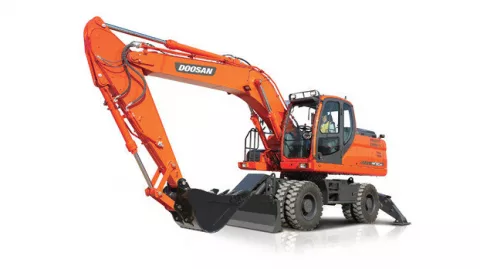 Колесный экскаватор DOOSAN S180W-V