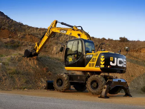 Колесный экскаватор JCB JS 145W