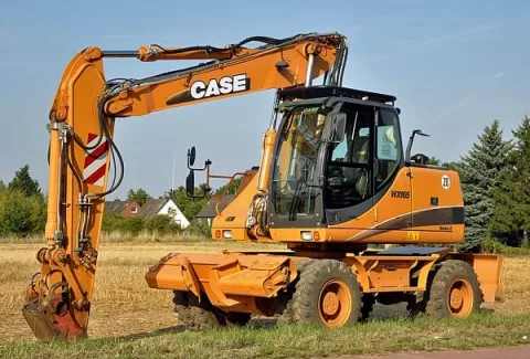Колёсный экскаватор Case WX165