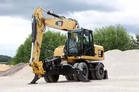 Колёсный экскаватор Cat M317D2