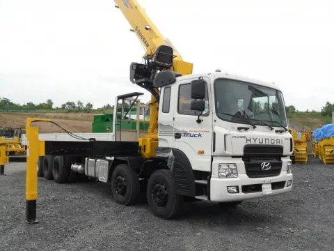 Кран-манипулятор Hyundai Gold 10 т
