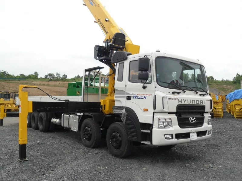 Кран-манипулятор Hyundai Gold 10 т