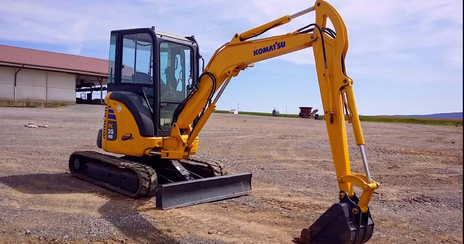 Мини-экскаватор Komatsu PC35MR-2